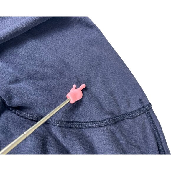 Auburn University Tigers Sweatshirt Men's M Blue Orange Distressed Embroidered - Picture 13 of 15